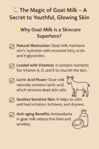 Benefit of goat milk